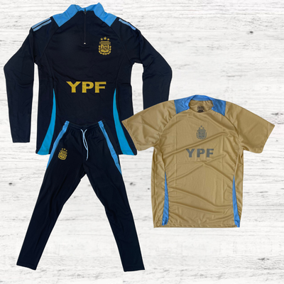 COMBO BUZO MEDIO CIERRE + CHUPIN + CAMISETA NIÑO