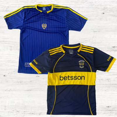 COMBO CAMISETA ICON + TITULAR BOCA JUNIORS