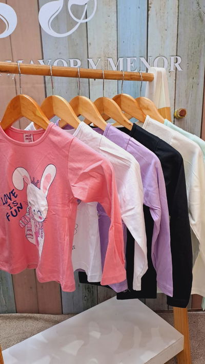 Camisetas surtidas nena