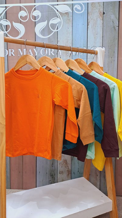 Camisetas algodon lisas