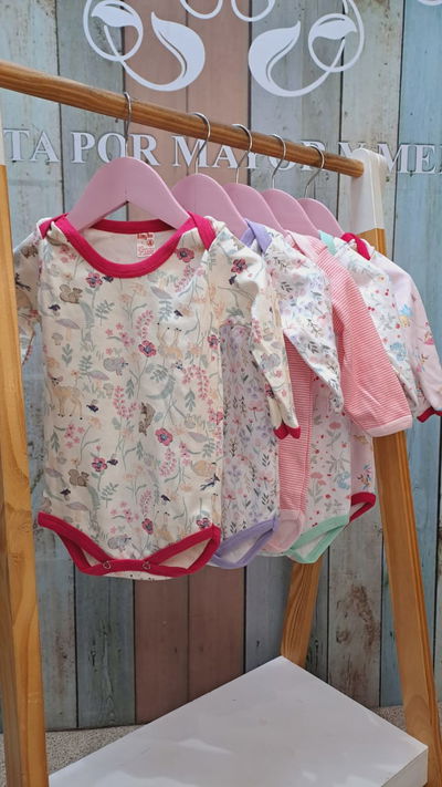 Bodys algodón estampado surtido