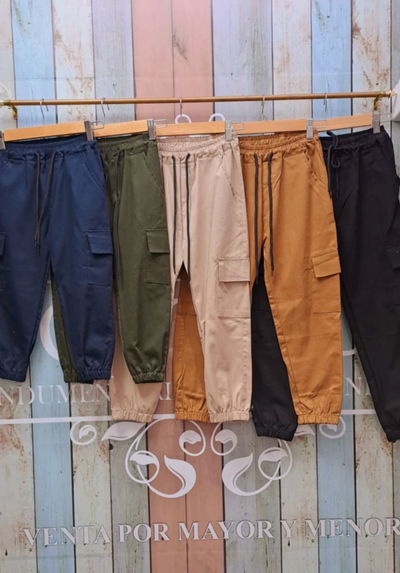 Babucha gabardina cargo