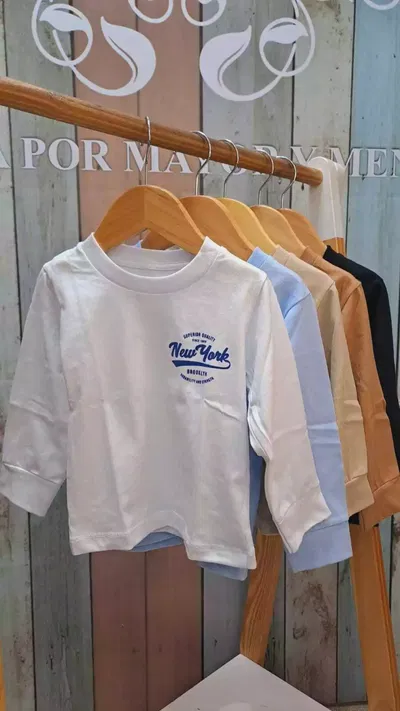 Camiseta doble estampa algodón 