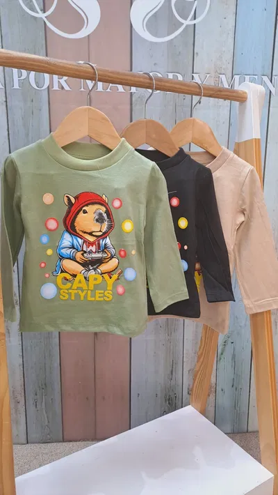 Camisetas algodón capibara