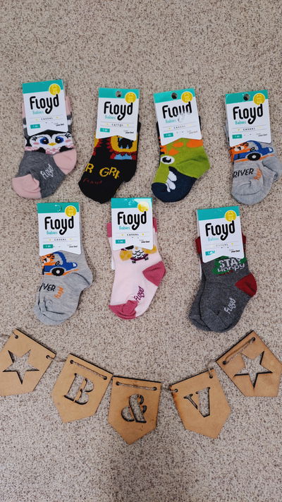 Medias Floyd casual T00 (0a3meses)