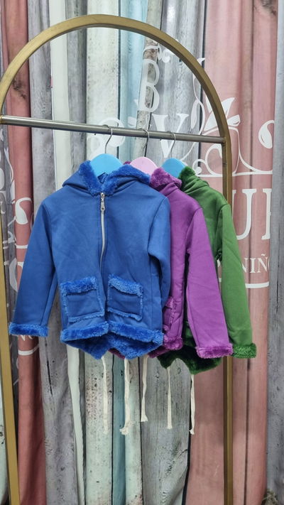 Parka con piel