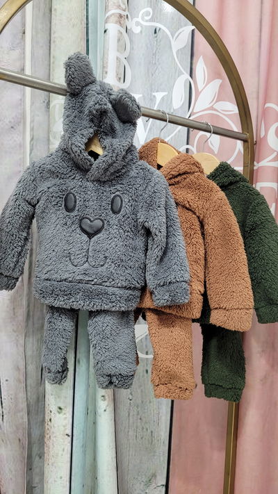 Conjunto piel oso