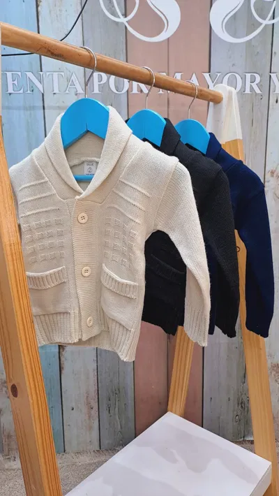 Campera tejida
