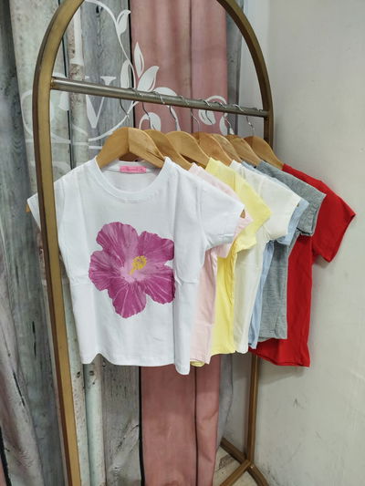 Remeras con estampa surtidas