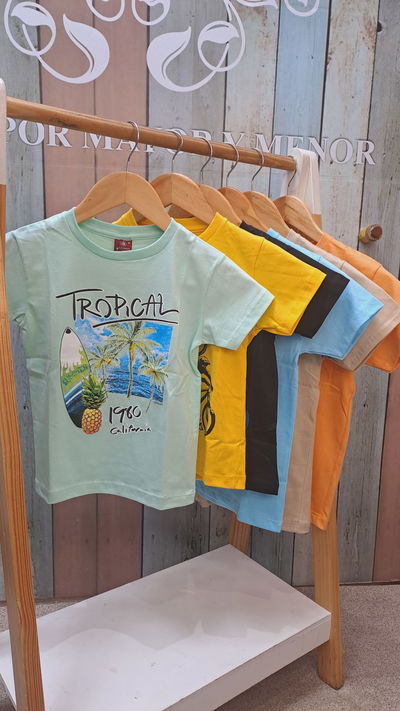 remeras lex estampadas niños