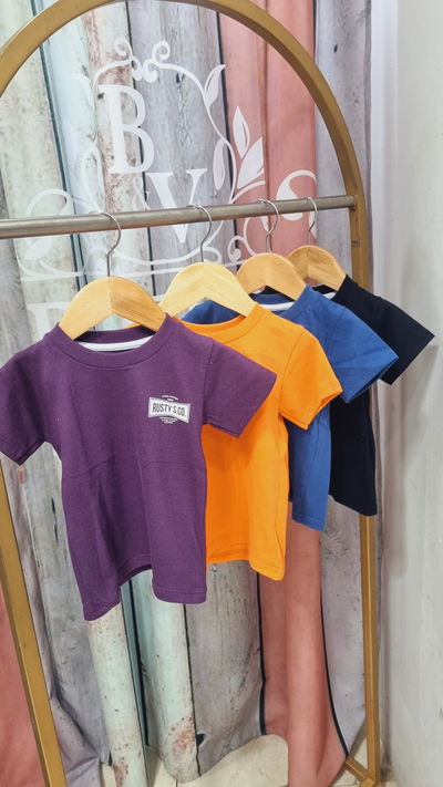 Remera doble estampa bebé 
