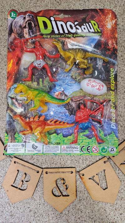 Dinosaurios con indios