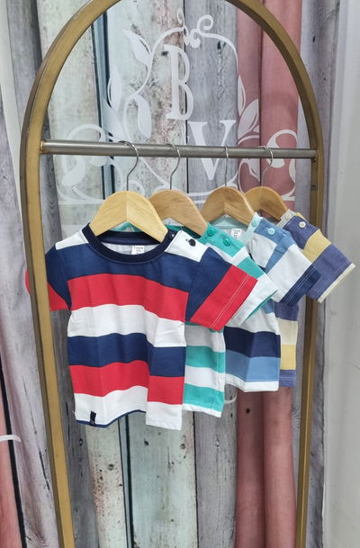 Remera rayada bebé 