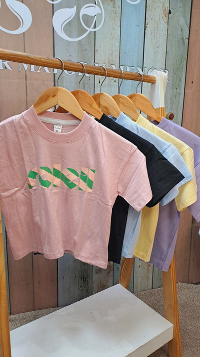 Remera corta juvenil tt