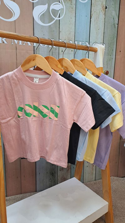Remera over corta tt