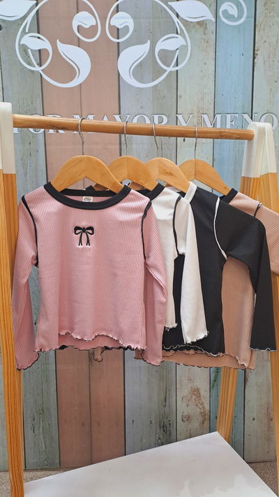 Camiseta morley moño