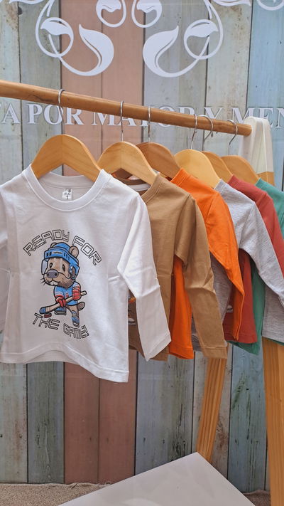 Camiseta algodón bebé 
