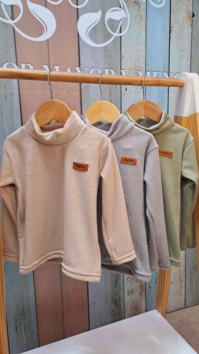 Media polera plush
