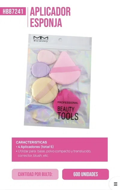 Set de esponjas x5 