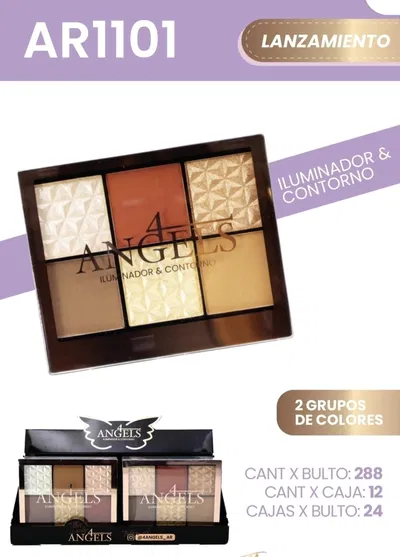Paleta de sombras 