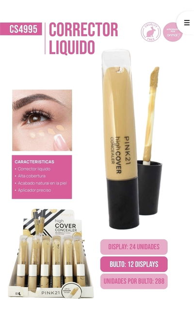 Corrector de ojeras - PINK21