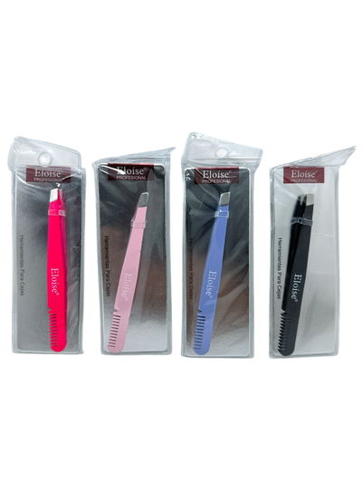 Pinza de depilar c/cepillo - ELOISE