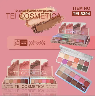 Paleta de Sombras 12 colores - TEI