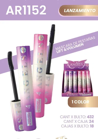 Mascara de pestañas lift y volumen -