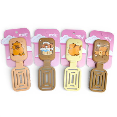 Cepillo plegable- espejo capibara 