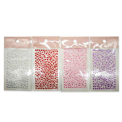 Strass para rostro redondos