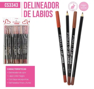 Delineador para labios- lip liner PINK21