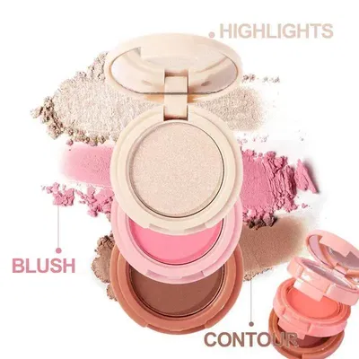 Trio de Rubor - Iluminador - Contorno 