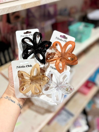 Broche Flor c/trazo - MODA CLUB