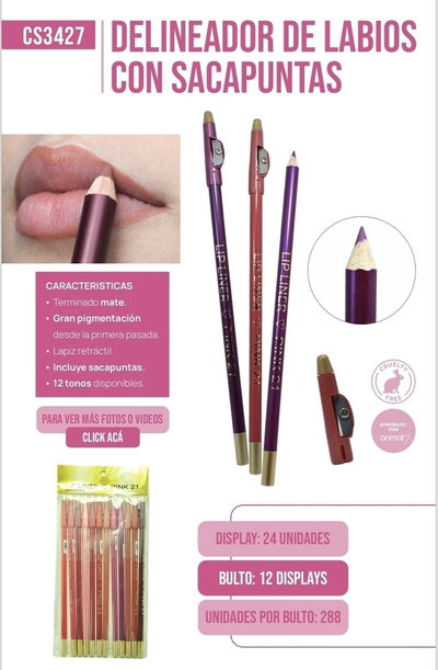 Delineador de Labios- PINK21