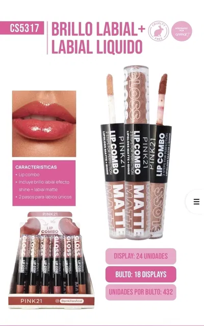 Lip Combo 2 en 1 - PINK21