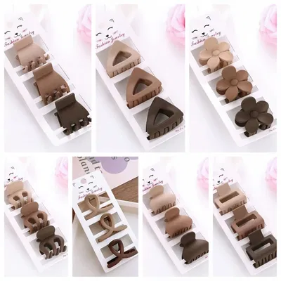 Broches- FLOR/PULPO/RECTANGULO Blisterx3