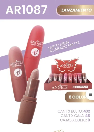 Labial en barra matte -4ANGELS