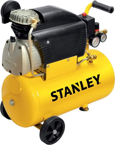 COMPRESOR STANLEY 50LITROS 2HP C/KIT DE AIRE