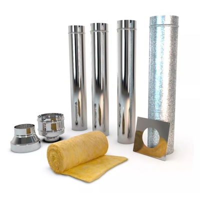KIT TECHO ACERO INOXIDABLE CON ENCAMISADO