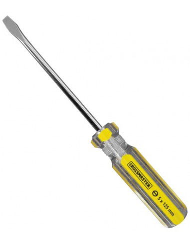 DESTORNILLADOR PLANO MANGO ACRILICO  CR V MO