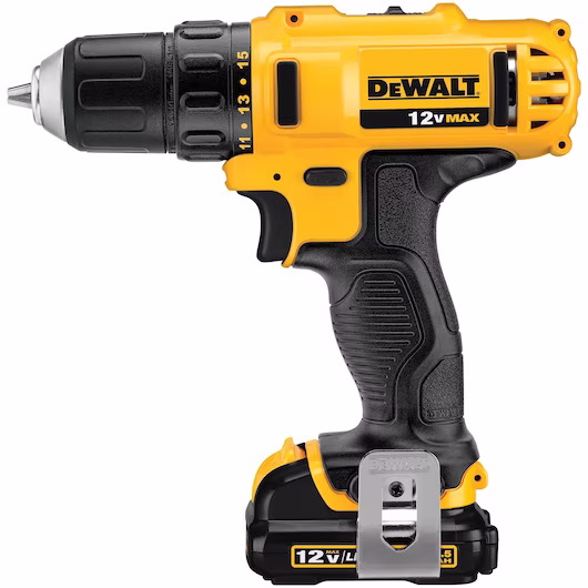 TALADRO ATORNILLADOR A BATERIA DEWALT 10MM 12V DCD710S2-AR