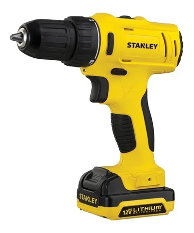 TALADRO ATORNILLADOR INALAMBRICO 12V CON MALETIN STANLEY