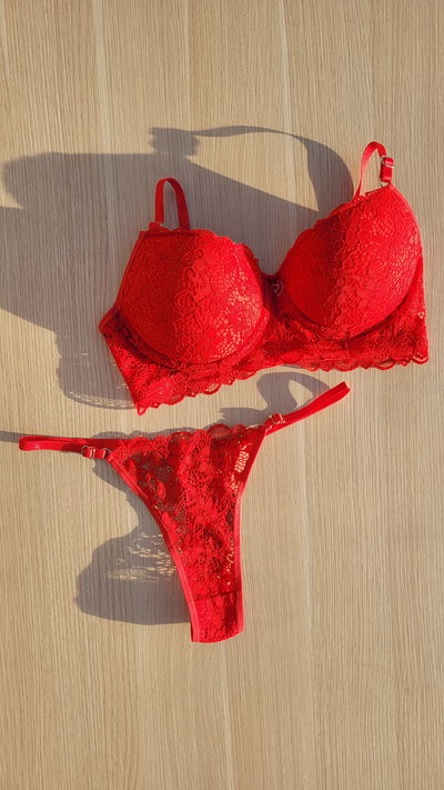 Conjunto taza encaje Lotus