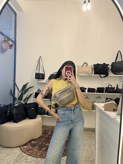 Riñonera croco visión 