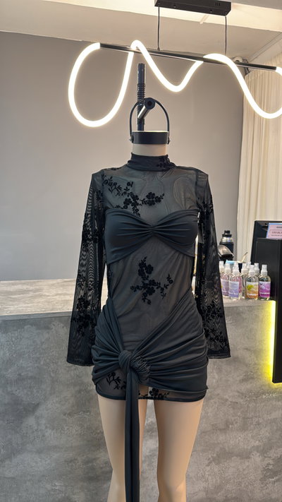 VESTIDO ENCAJE 