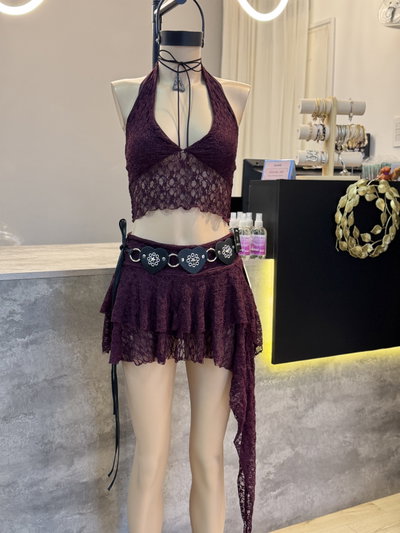 SHORTS POLERA BORDO 