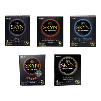 PRESERVATIVOS SKYN x3un