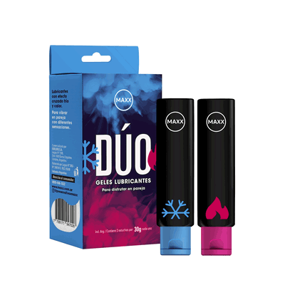 Gel lubricante intimo Maxx duo