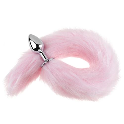 Anal Plug Cola Metal Small Pink