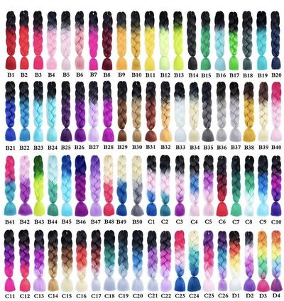 cabello sintético para trenzas